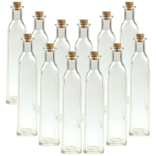 12 Pack: 7&#x22; Glass Vinegar Bottle by Ashland&#x2122;